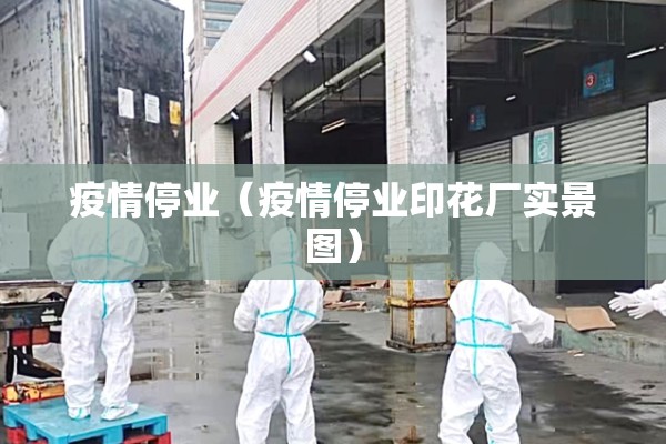 疫情停业（疫情停业印花厂实景图）