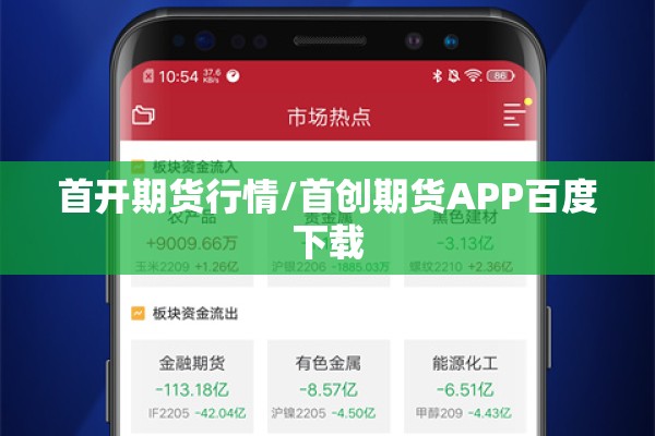 首开期货行情/首创期货APP百度下载