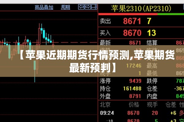 【苹果近期期货行情预测,苹果期货最新预判】