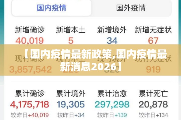 【国内疫情最新政策,国内疫情最新消息2026】 【国内疫情最新政策,国内疫情最新消息2026】