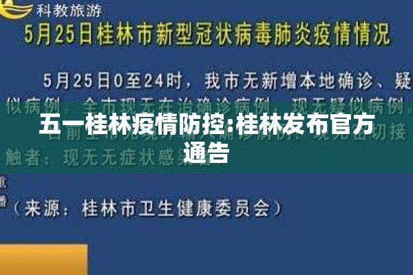 五一桂林疫情防控:桂林发布官方通告 五一桂林疫情防控:桂林发布官方通告