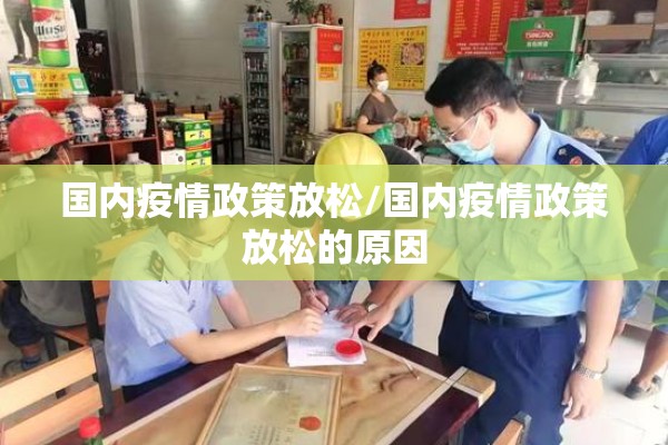 国内疫情政策放松/国内疫情政策放松的原因